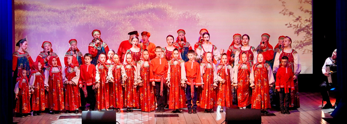 Отчётный концерт детского хора русской песни "Яхонт Лазоревый"