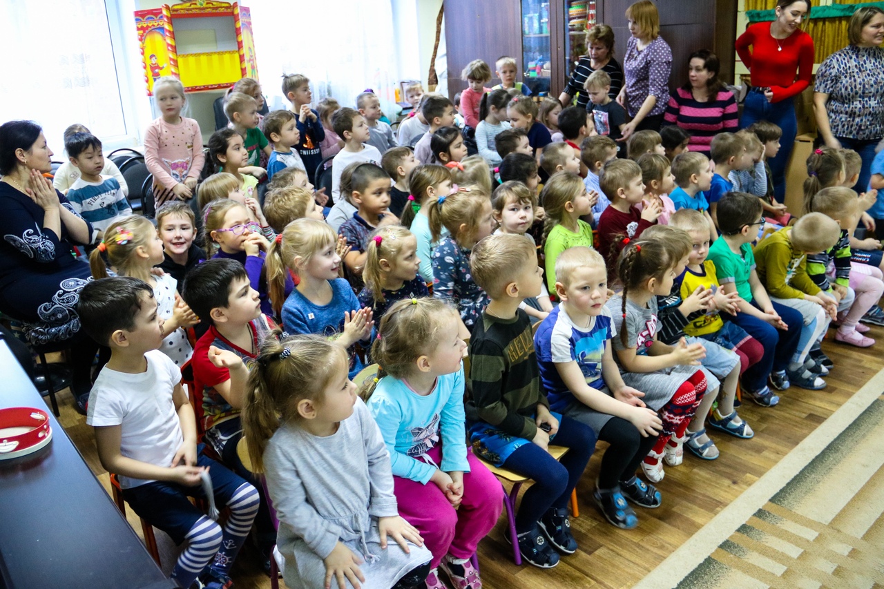 Выездное мероприятие в детский сад "Светлячок"