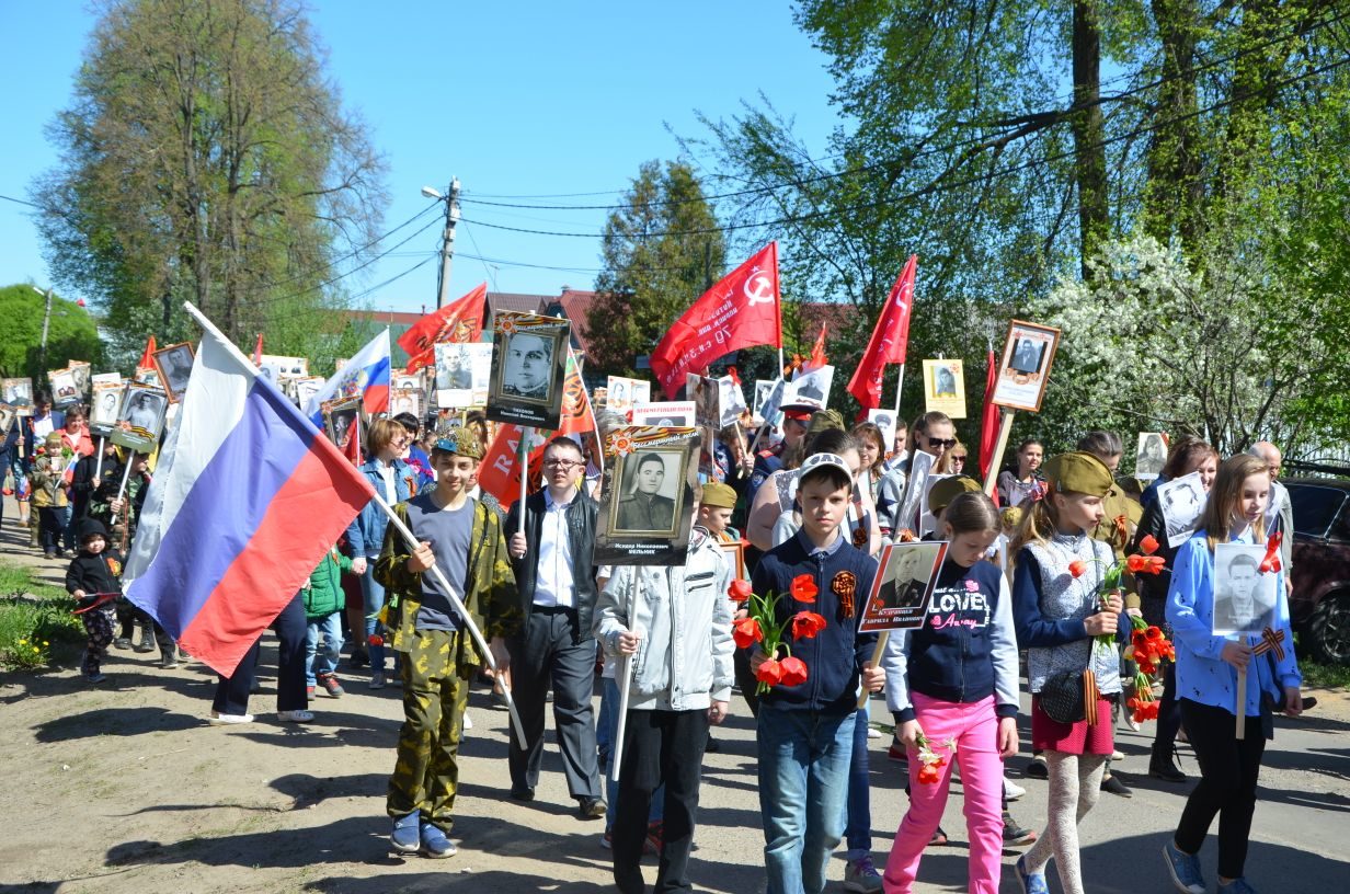 День Победы в деревне Жостово